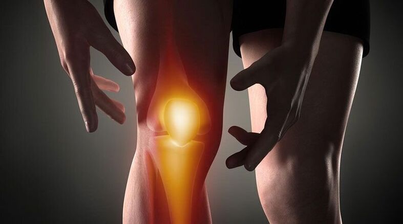 Störungen von Stoffwechselvorgängen in den Gelenkstrukturen können zu Knieschmerzen führen. 